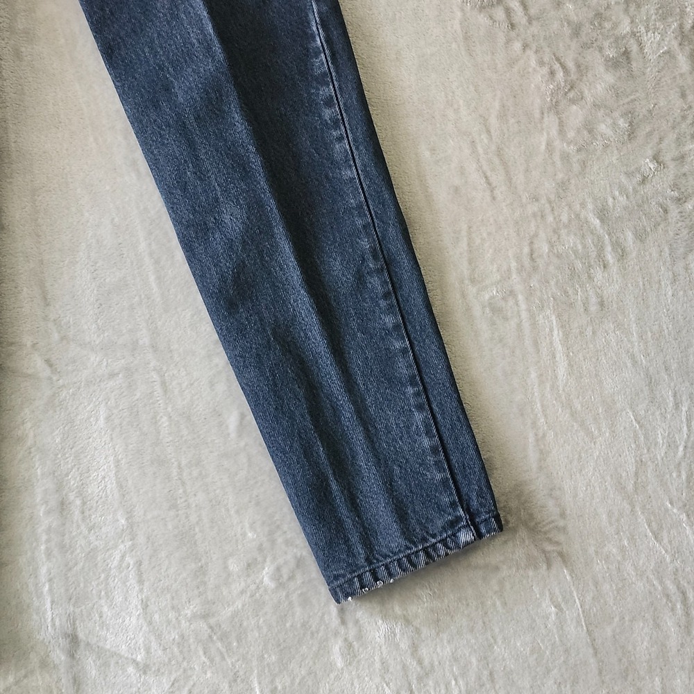 Vintage BONGO Size 5 High Rise Mom Jeans Tapered Leg Denim Gene Montesano USA - Picture 12 of 14